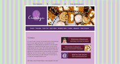 Desktop Screenshot of cravingsgourmetdesserts.info